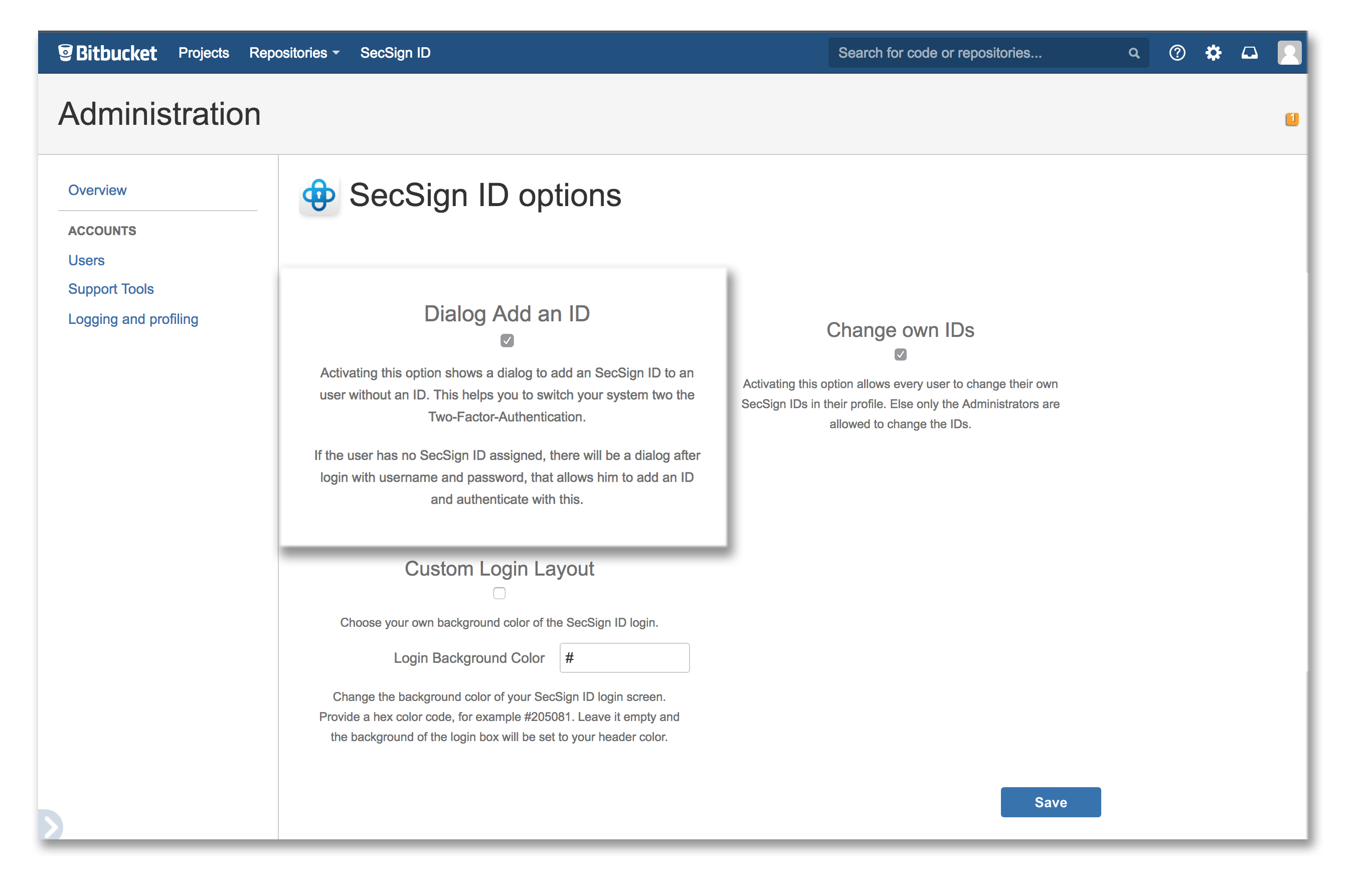 Bitbucket Tutorial 4 SecSign 2FA